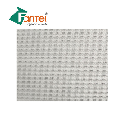 BLANC imprimable latéral de bannière de PVC de maille favorable à l'environnement