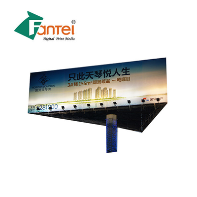 Bannières imperméables extérieures extérieures stratifiées des bannières 440gsm de PVC de film