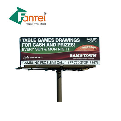 bannière extérieure Frontlit Digital de 440gsm 13oz 500D*500D 9*9 imprimant la bannière